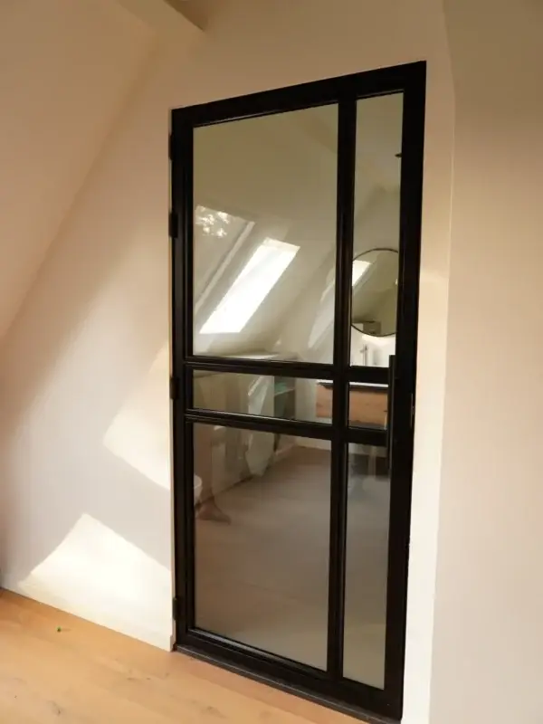 schijndel dubbele spiegel badkamer ensuite stalendeur5